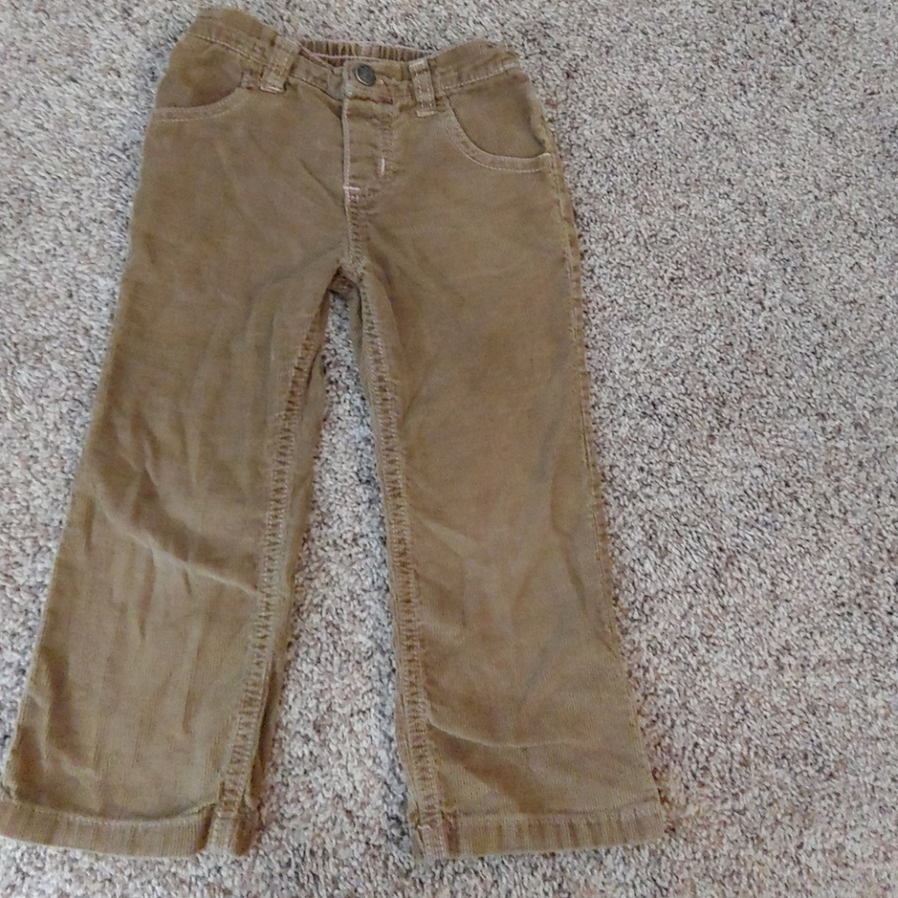 Tan girl corduroy pants
